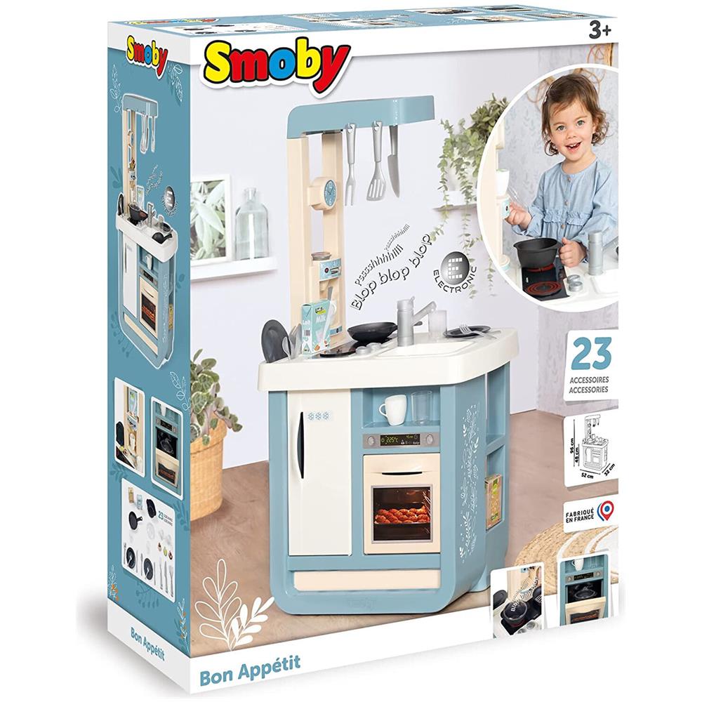 Cucina Giocattolo Smoby 7600310824 Bon Appetit Con Accessori Bianco E - Foto 2