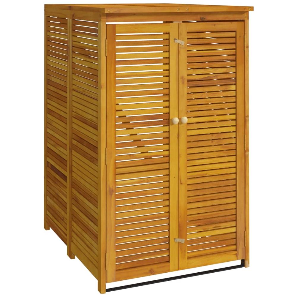 Copribidone Singolo 70x89x117 Cm In Legno Massello Di Acacia - Foto 2