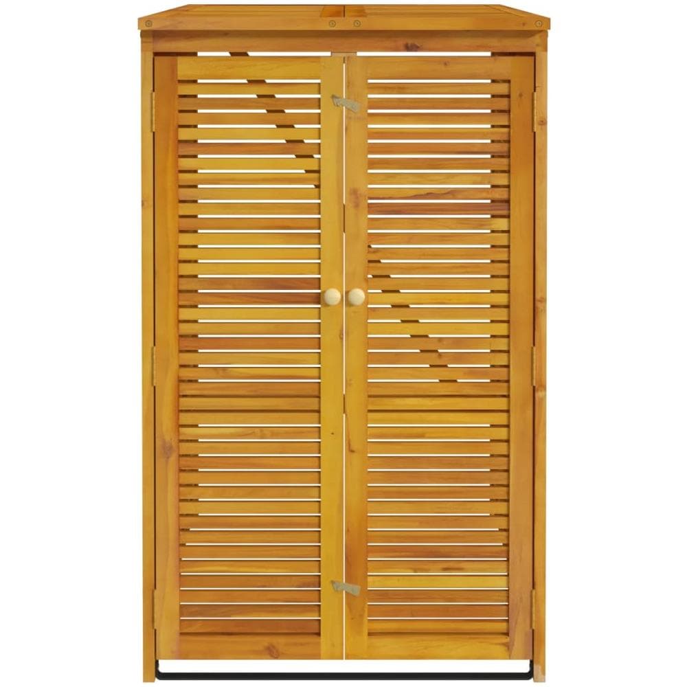 Copribidone Singolo 70x89x117 Cm In Legno Massello Di Acacia - Foto 3