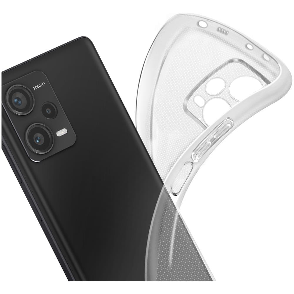 Cover Per Xiaomi Redmi Note 12 Pro Plus 5g Silicone Gel Flessibile Trasparente - Foto 5