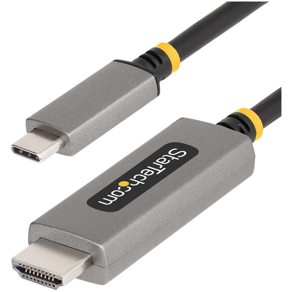 Cavo adattatore USB-C a HDMI da 2m, 8K 60Hz, 4K 144Hz, HDR10, cavo convertitore video da USB Type-C a HDMI 2.1, Compatibile USB-C DP Alt Mode /USB4/Thunderbolt 3/4 - Da laptop USB-C a monitor HDMI - Foto 1