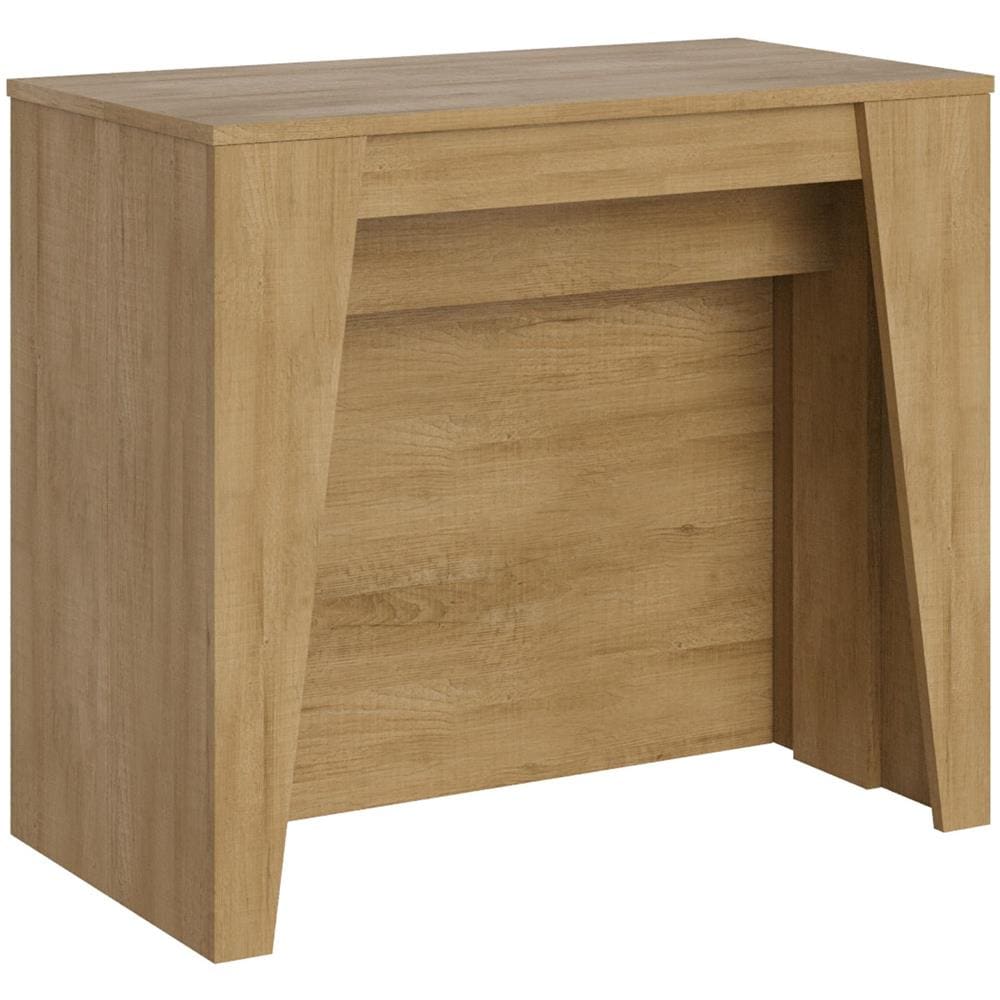 Consolle allungabile 90x48/296 cm Bakari quercia natura - Foto 1