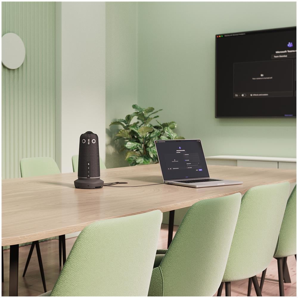 Meeting Owl 5 Pro: videocamera per videoconferenze 4K a 360 gradi, microfono e altoparlante integrati (messa a fuoco automatica dell'oratore, BYOD con un singolo cavo, HDMI ed Ethernet nativi). - Foto 8