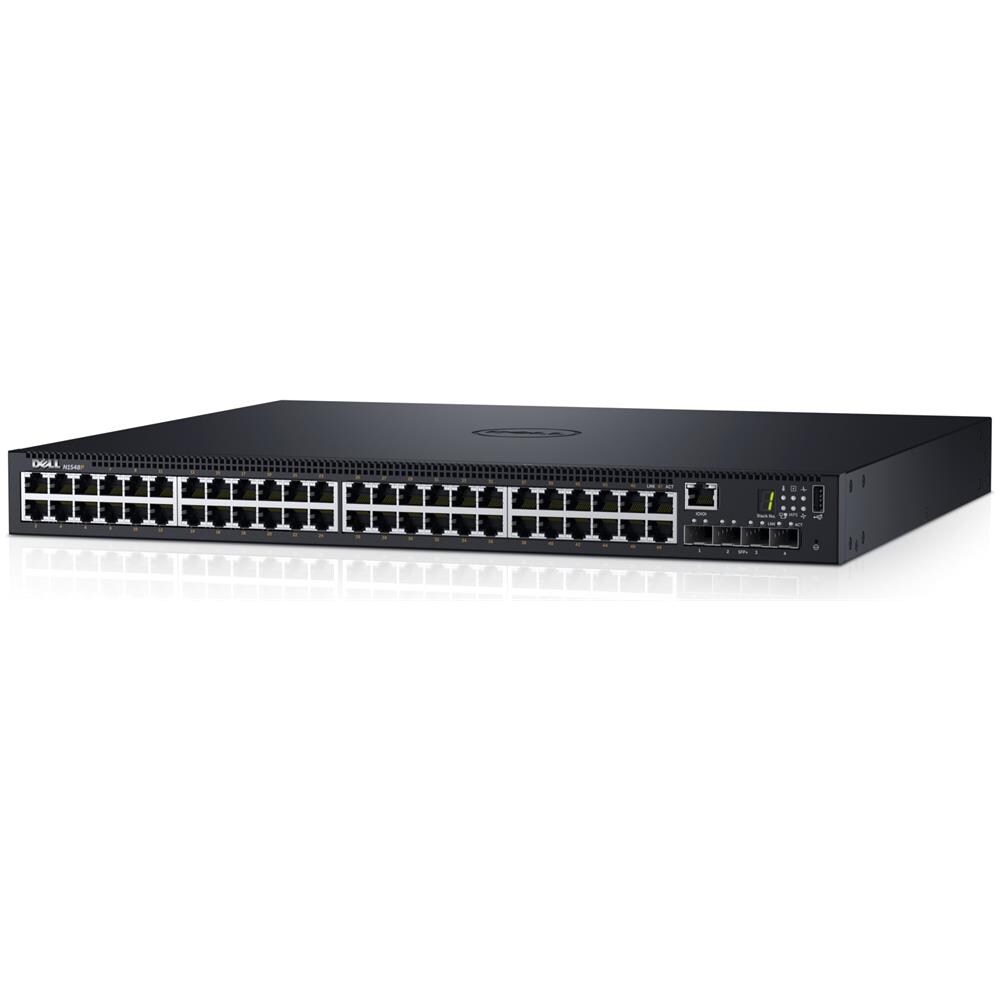 Switch N1548P con 48 48 x 10/100/1000 + 4 x 10 Gigabit SFP+ Gestito L3 Colore Nero - Foto 1