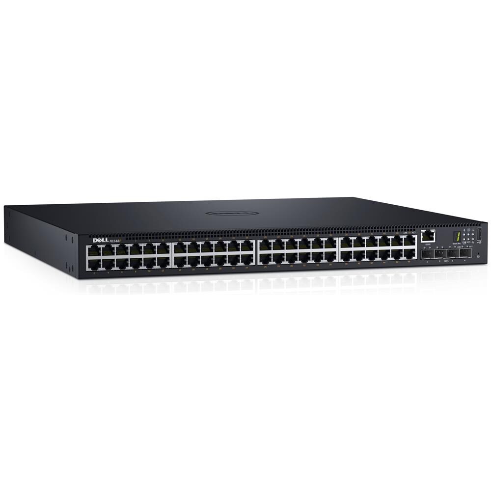 Switch N1548P con 48 48 x 10/100/1000 + 4 x 10 Gigabit SFP+ Gestito L3 Colore Nero - Foto 2