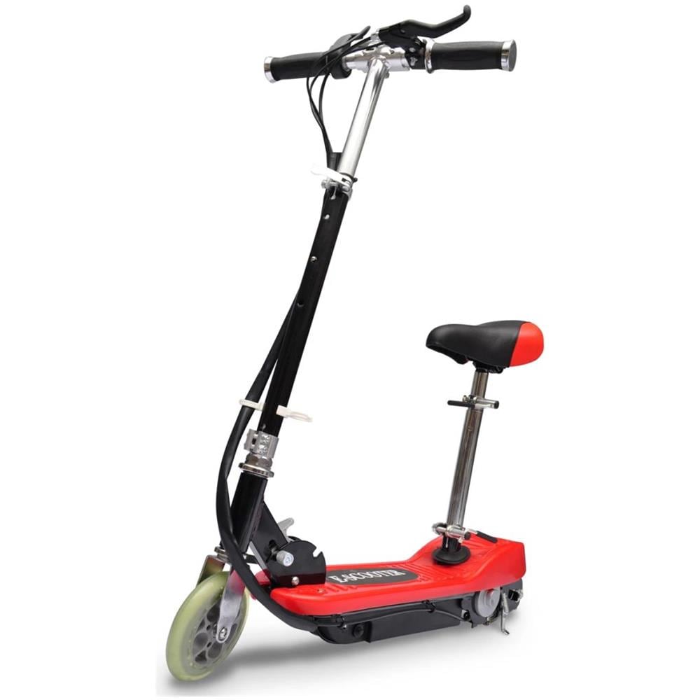 Monopattino Elettrico con Sella 120 W Rosso - Foto 1