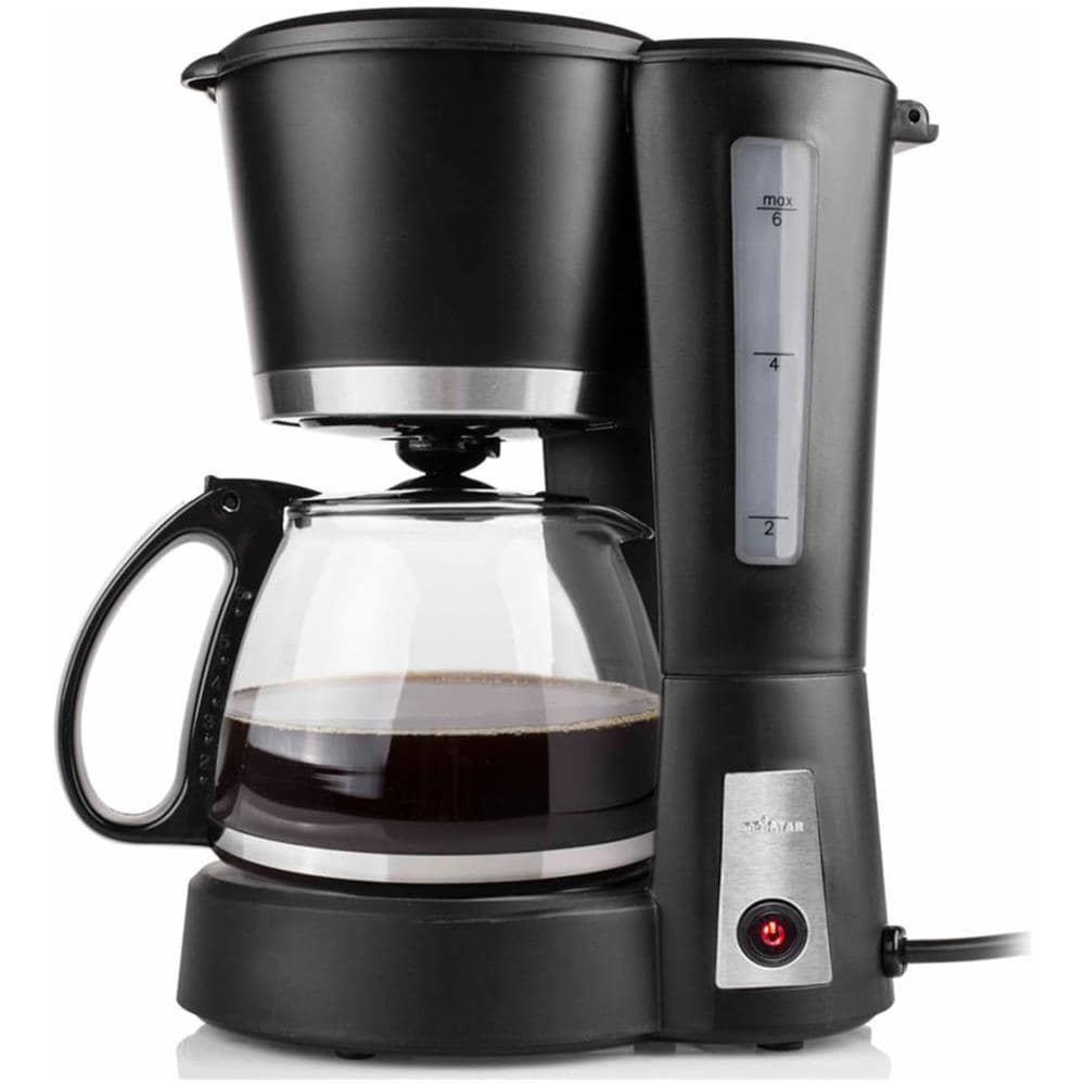 CM-1233 Macchina Caffè Americano 6 Tazze Potenza 550 W Colore Nero / Acciaio Inossidabile - Foto 2