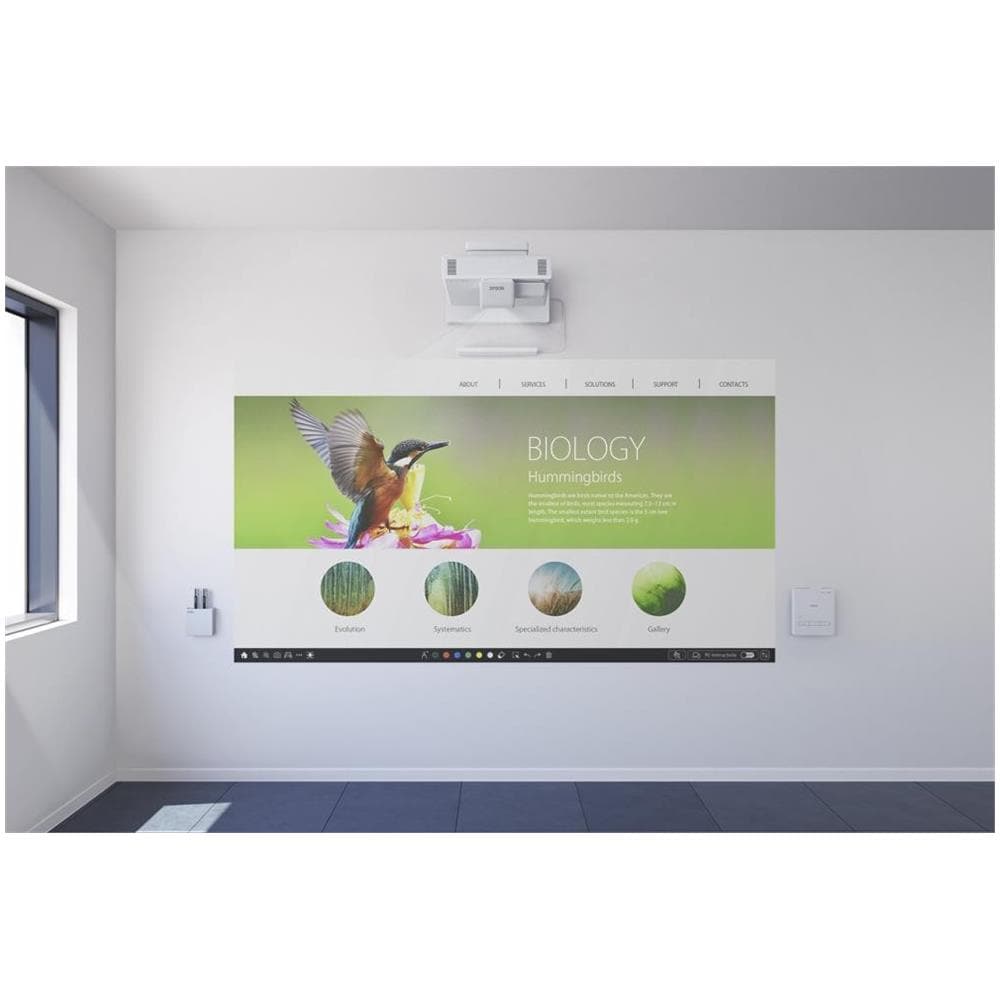 Videoproiettore EB-1485FI 3LCD 5000 ANSI lumen Rapporto di Contrasto 2500000:1 Full HD 1920 x 1080 Pixel Colore Bianco - Foto 9