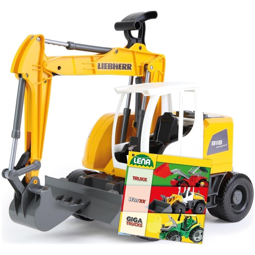 Lena 43004611, Auto Bagr Worxx Plast 48 Centimetri 01:15 - Foto 6