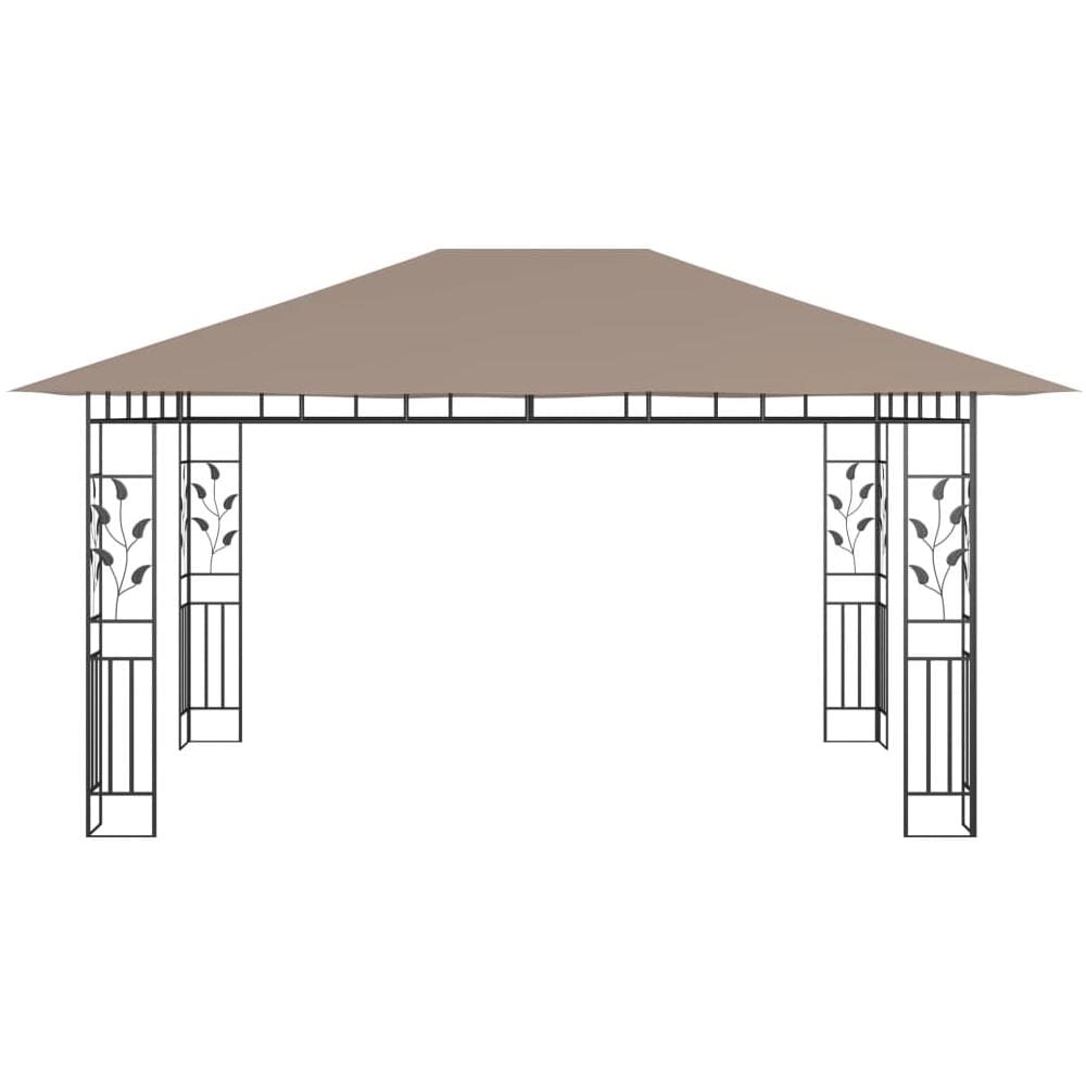 Gazebo con Zanzariera 4x3x2,73 m Talpa 180 g / m² - Foto 2