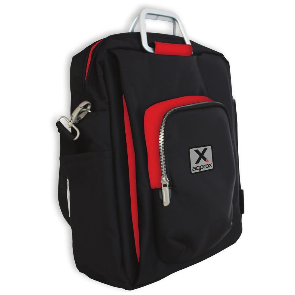 Borsa Notebook fino a 15.6" appNBST15x Colore Nero e Rosso - Foto 1