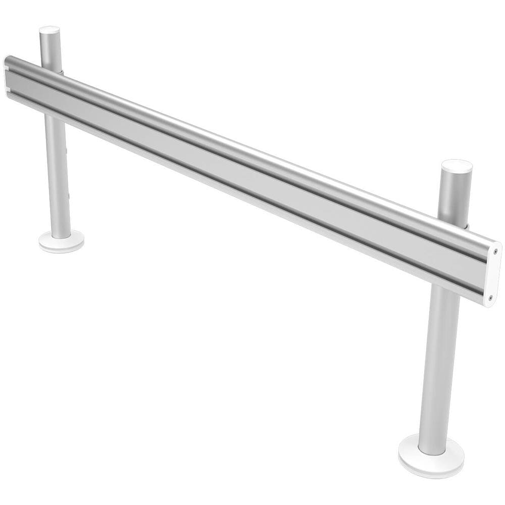 Viewlite Binario - Scrivania 702 Colore Argento / Bianco - Foto 1