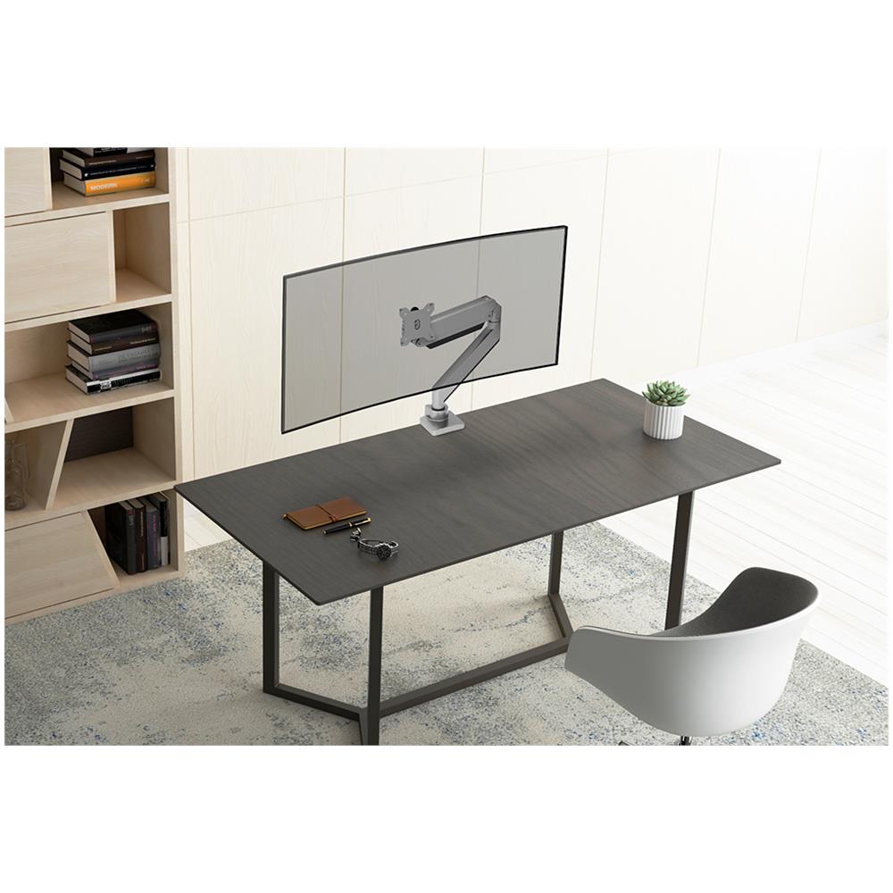 Supporto da Scrivania NM-D775SILVERPLUS per Monitor Curvi - Foto 5