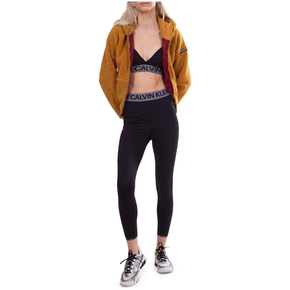 Calvin Klein - Leggings Donna Con Inserto A Rete - Foto 2