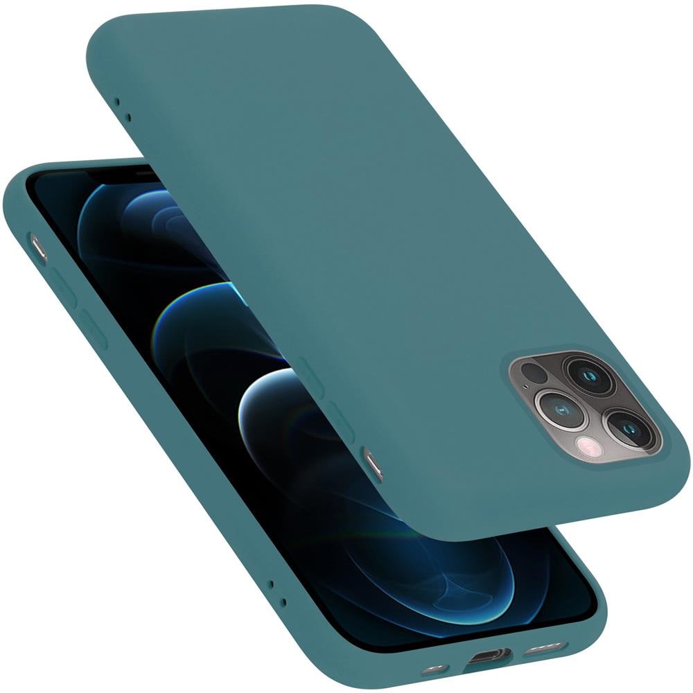 Custodia Compatibile Con Apple Iphone 13 In Liquid Verde - Coperchio Protettivo In Silicone Tpu Flessibile - Foto 1