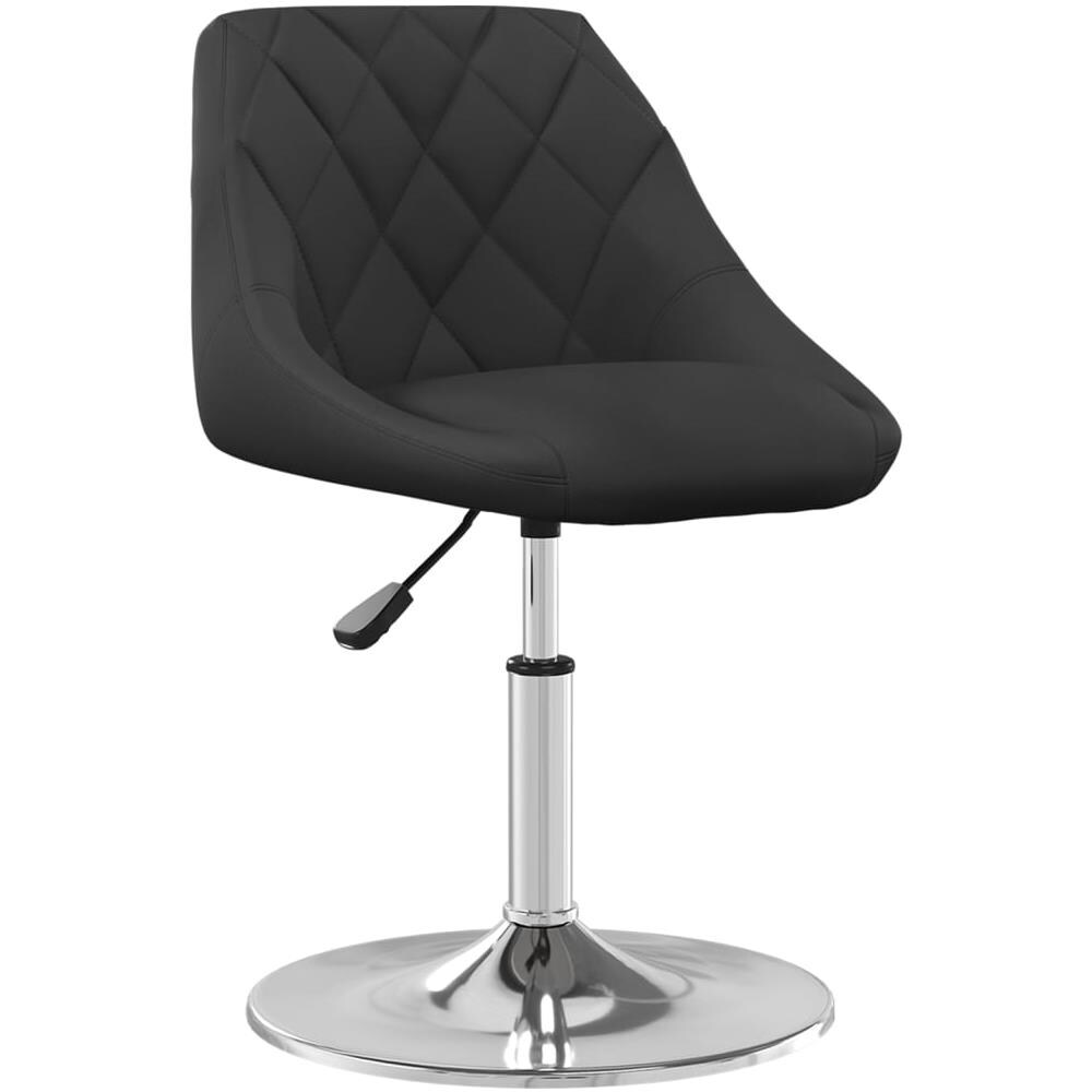 Sedie Da Pranzo Girevoli 2 Pz Nere In Velluto - Foto 3