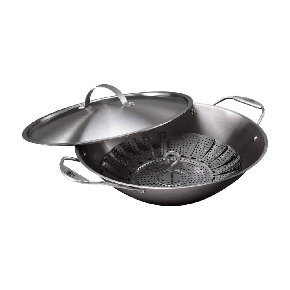 Wok Con Cestello Per Cottura A Vapore 7684 - Foto 1