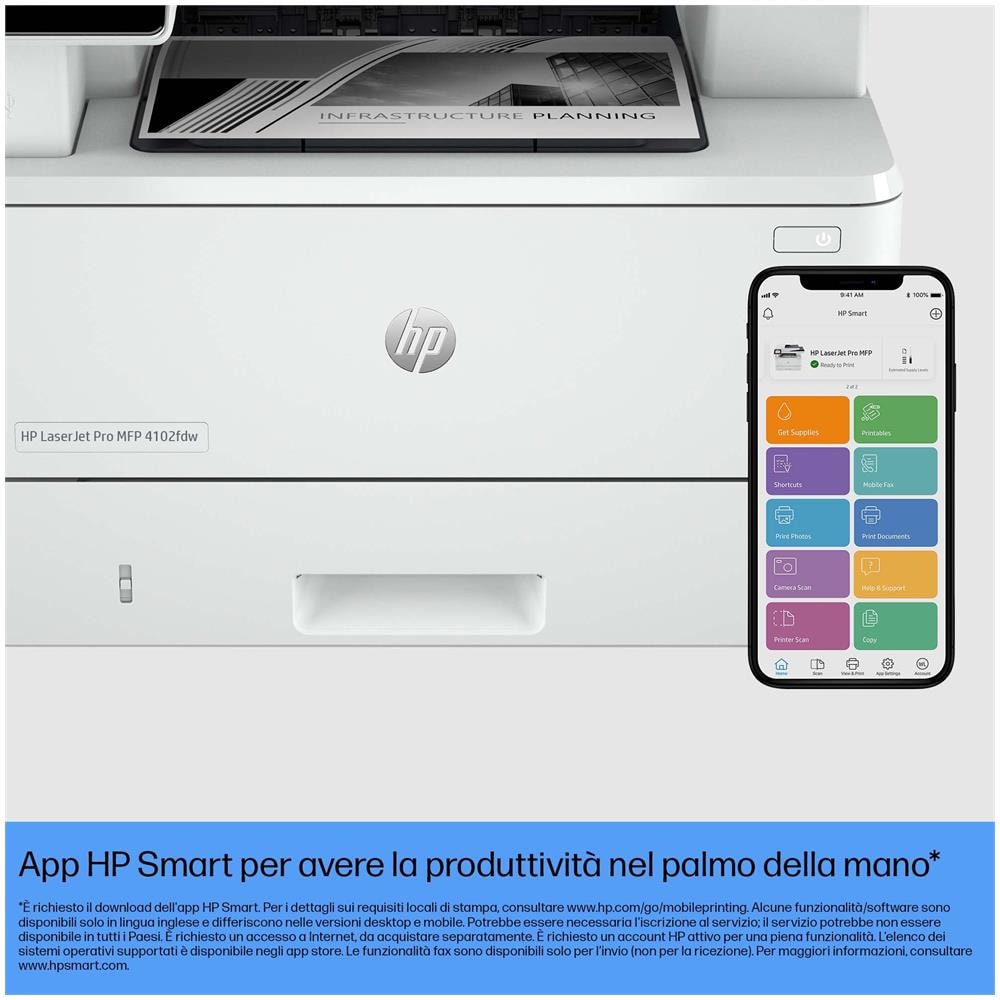 Stampante MFP 4102fdw Laser B /N 40 ppm USB /Ethernet /WiFi - Foto 9