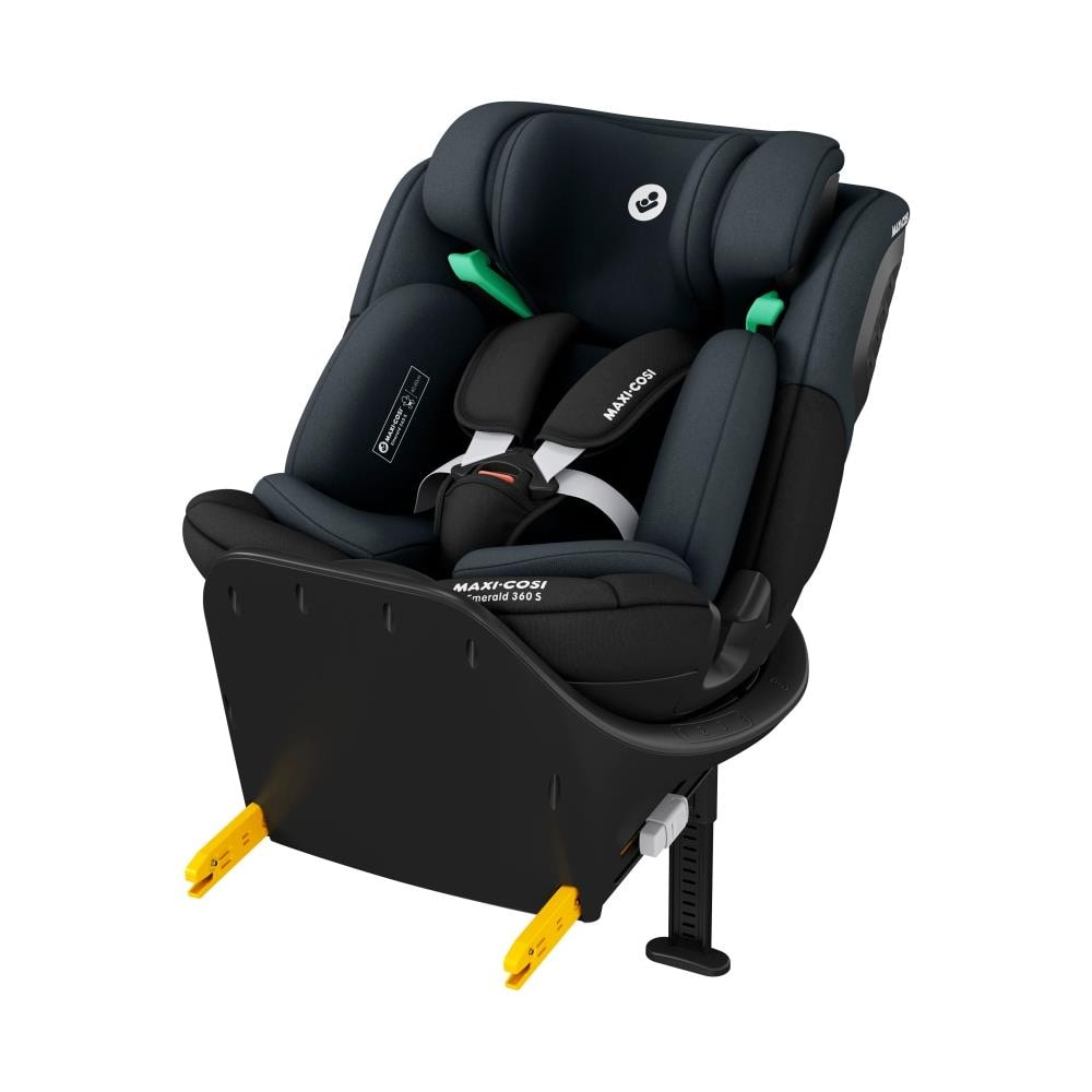 Emerald 360 S Seggiolino per Automobile 0+ / 1/2/3 (0 - 36 kg; 0 mesi - 12 anni) Nero - Foto 2
