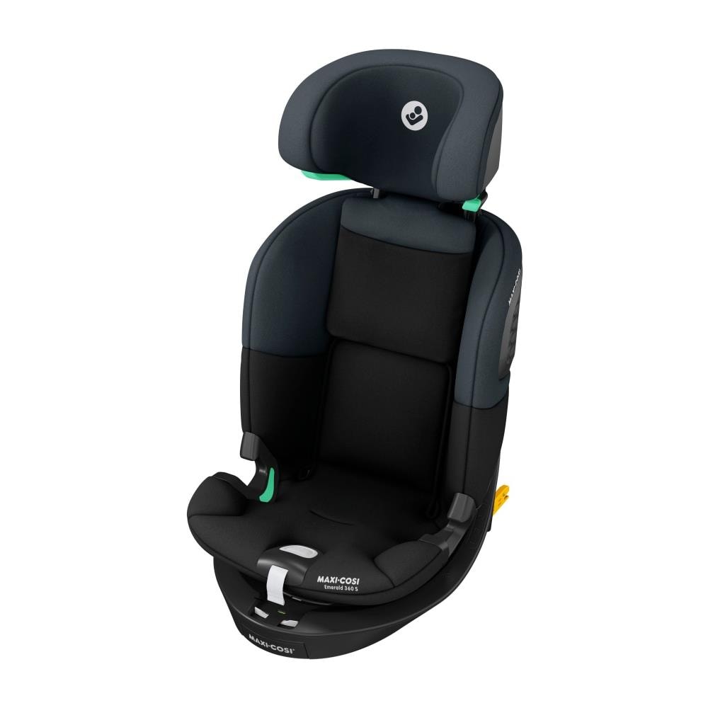 Emerald 360 S Seggiolino per Automobile 0+ / 1/2/3 (0 - 36 kg; 0 mesi - 12 anni) Nero - Foto 9