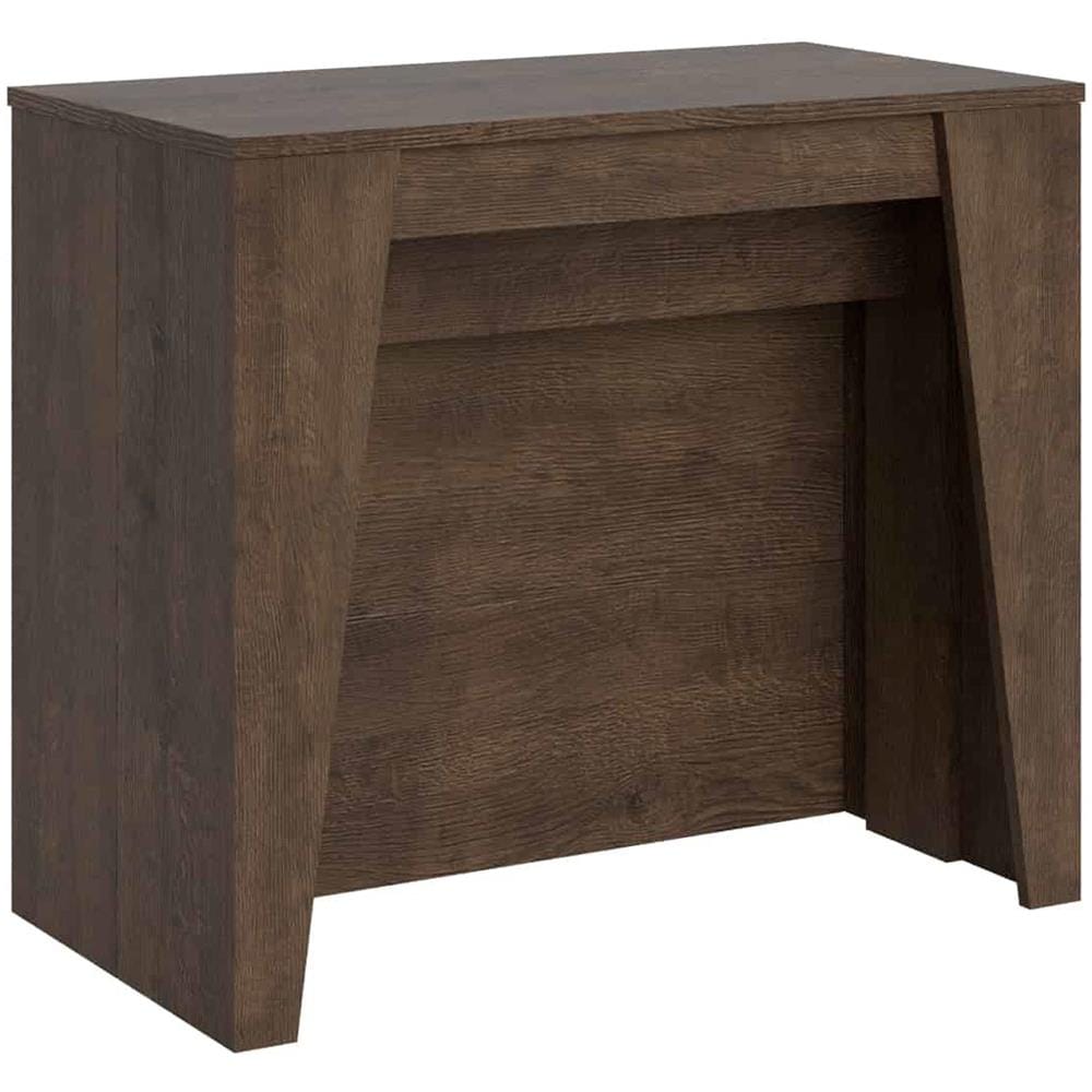 Consolle allungabile 90x48/296 cm Bakari noce - Foto 1