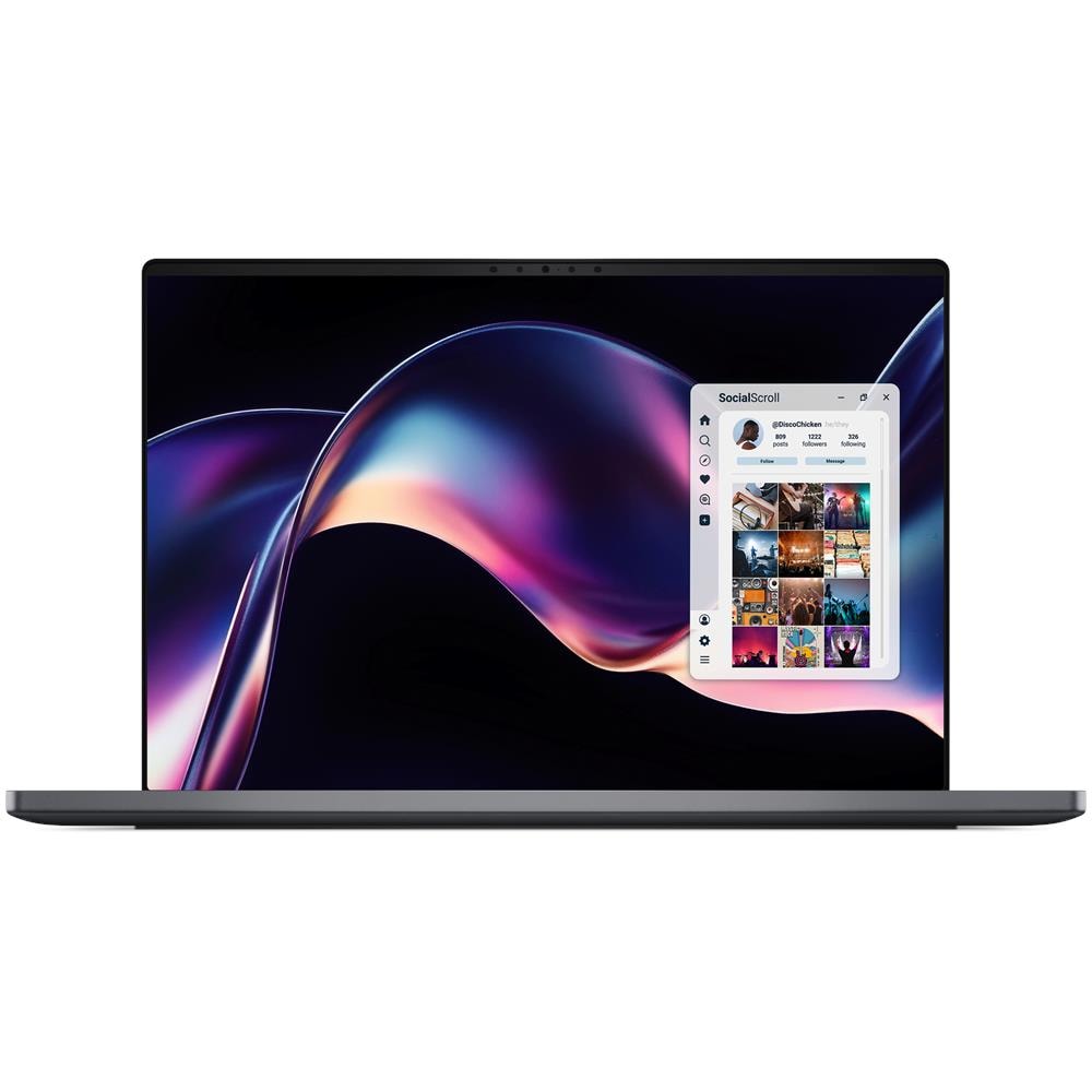 XPS 14 DA14260 Copilot+ PC Intel Core Ultra X7 358H Computer portatile 35,6 cm (14") Touch screen 2.8K 32 GB LPDDR5x-SDRAM 1 TB SSD Wi-Fi 7 (802.11be) Windows 11 Pro Grafite Italiano - Foto 2