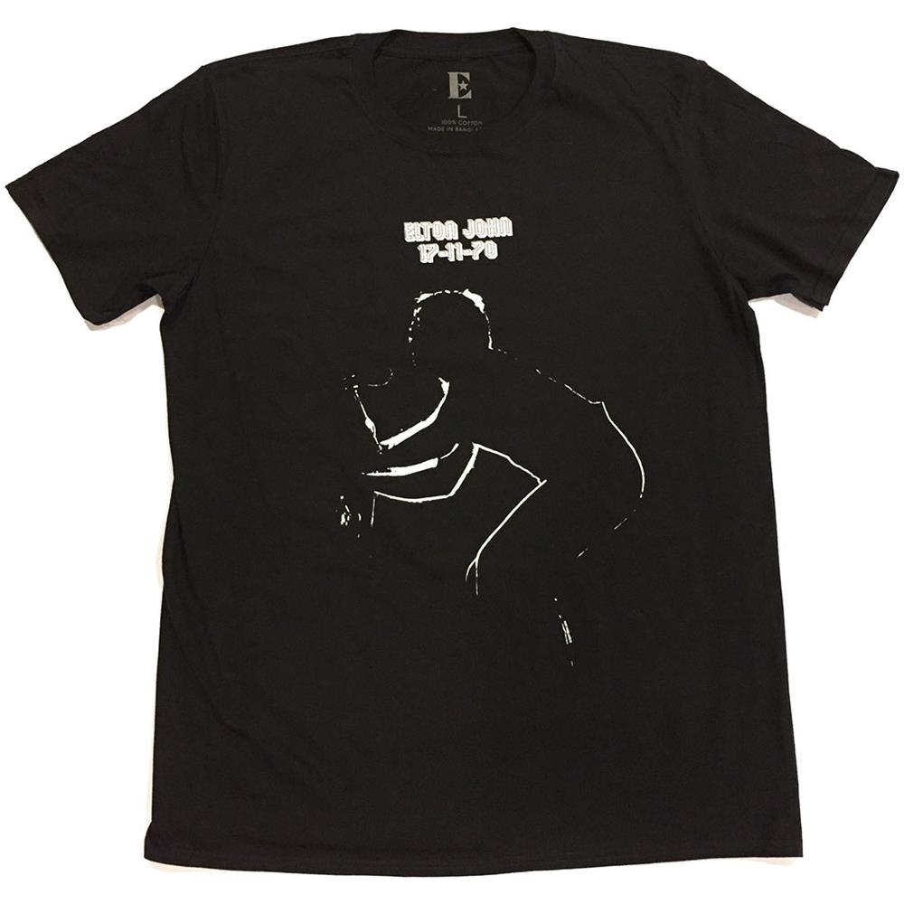Elton John - 17.11.70 Album (T-Shirt Unisex Tg. L) - Foto 1
