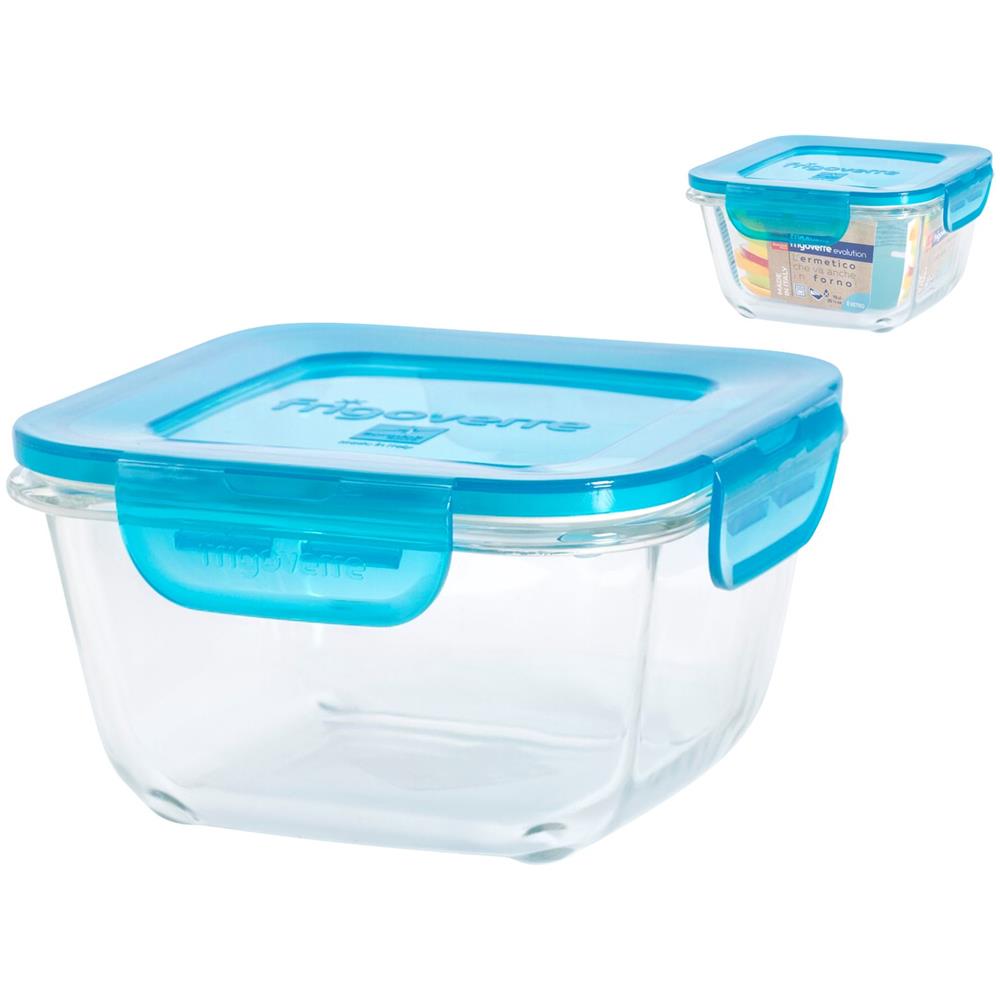 Bormioli Contenitore Frigoverre Evolution Quadrato 14x14 - Foto 1