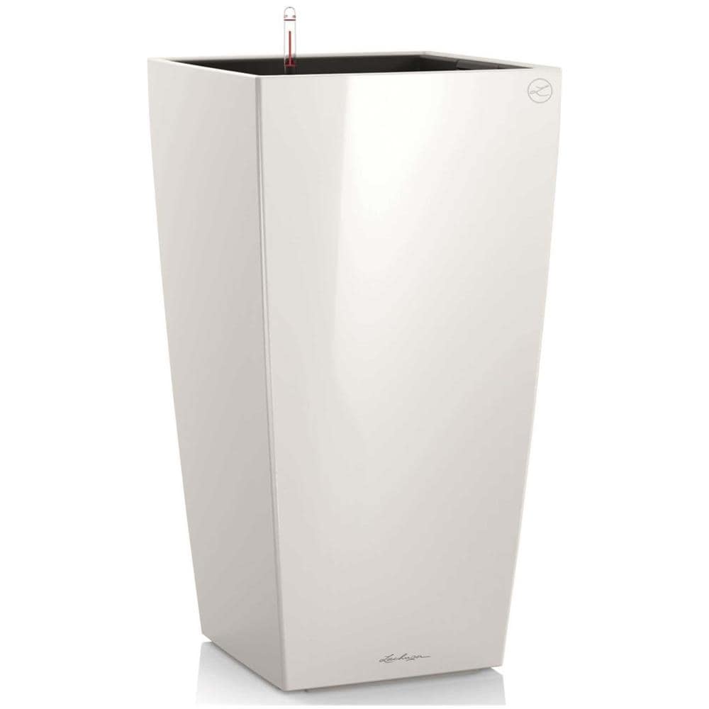 Fioriera Cubico 50 All-in-one Bianco Lucido 18161 - Foto 1