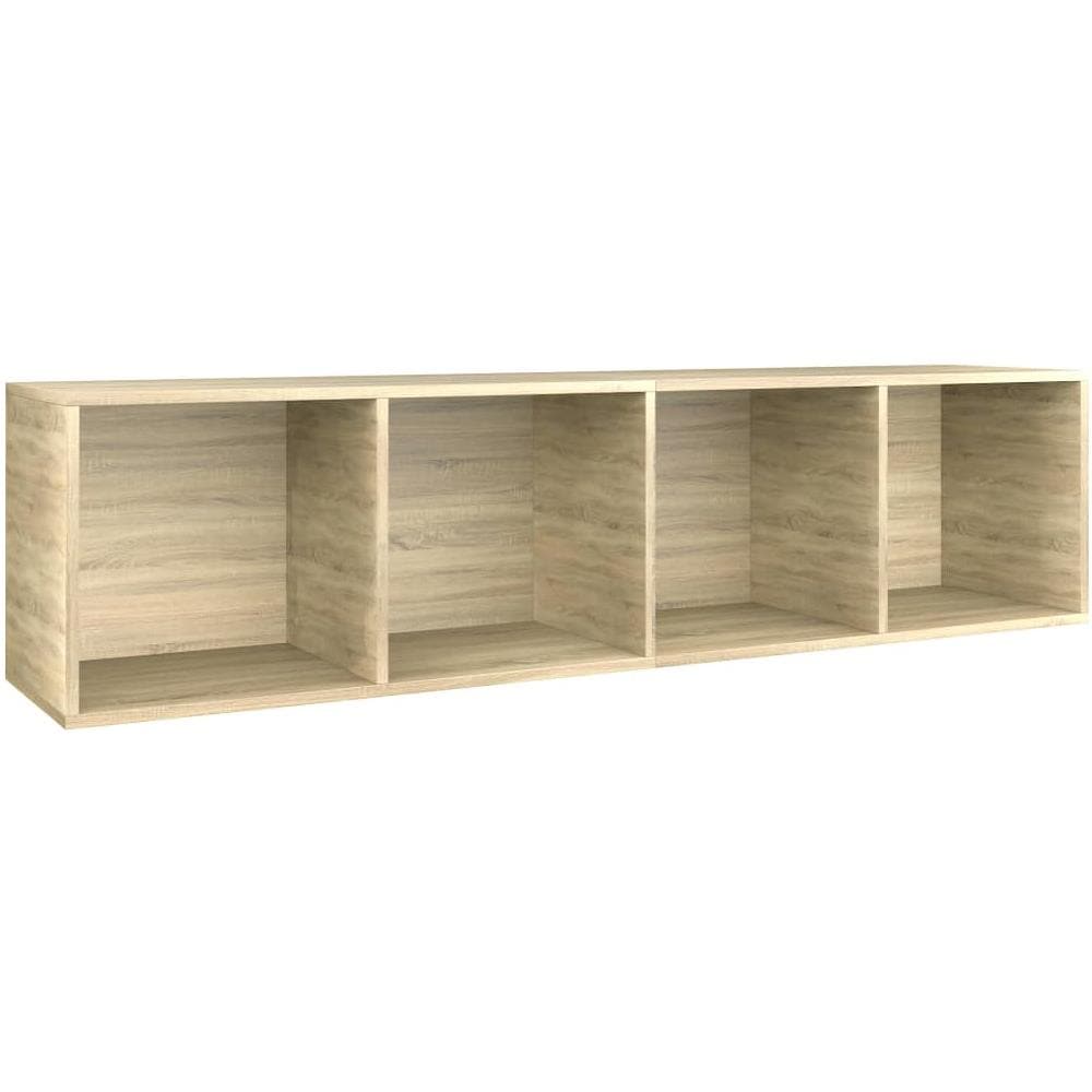 Libreria /Mobile TV Rovere Sonoma 36x30x143 cm Legno Multistrato - Foto 9