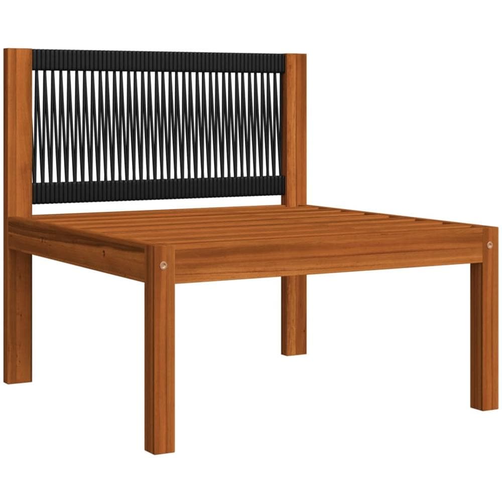 Set Divani Da Giardino 12 Pz Con Cuscini Crema Massello Acacia - Foto 1