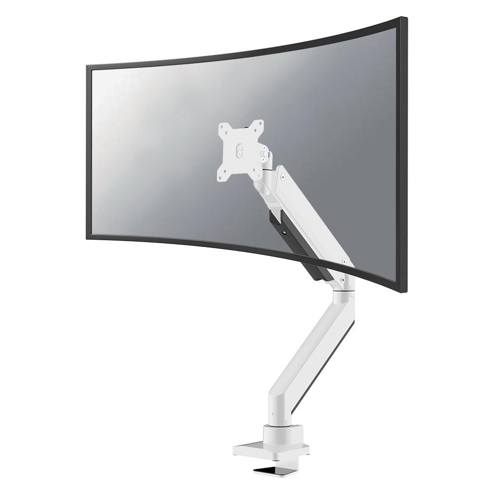 Supporto da Scrivania NM-D775WHITEPLUS per Monitor Curvi - Foto 1