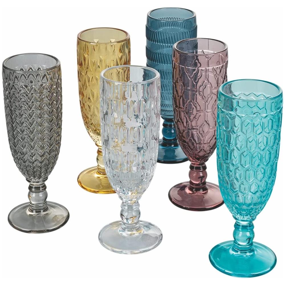 Set 6 Flute Geometrie - Foto 1