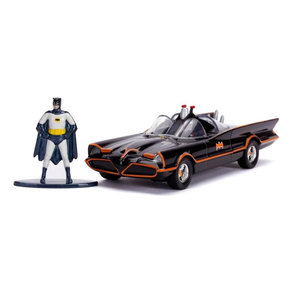 Jada Toys Diecast Model 1/32 Scale Batman 1966 Tv Series Batmobile With Figure - Foto 1