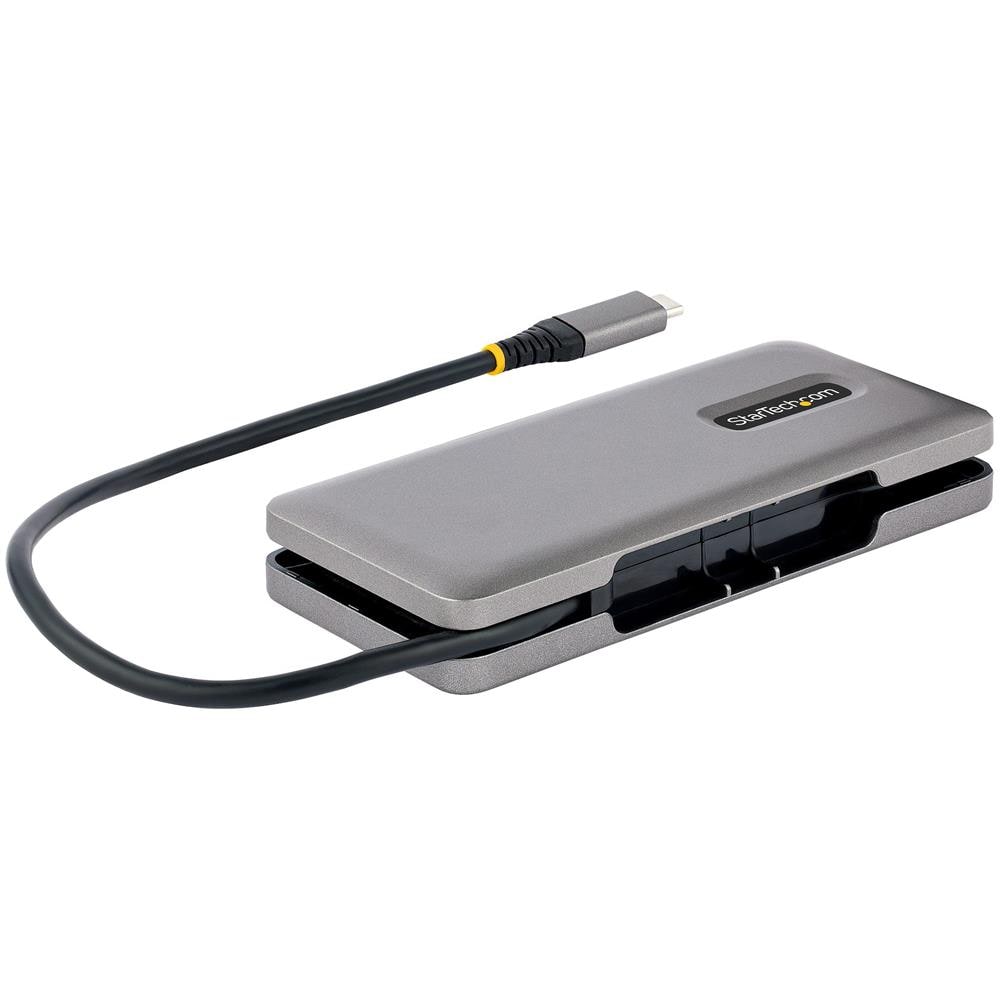 StarTech.com Hub USB-C a 4 porte - Multipresa USB Type-C Portatile con Power Delivery 100W Pass-Through - Ciabatta USB 3.1 10Gbps con cavo avvolgente da 25 cm - Splitter/Replicatore di Porte USB-C 3.2 con PD 100W - Foto 1