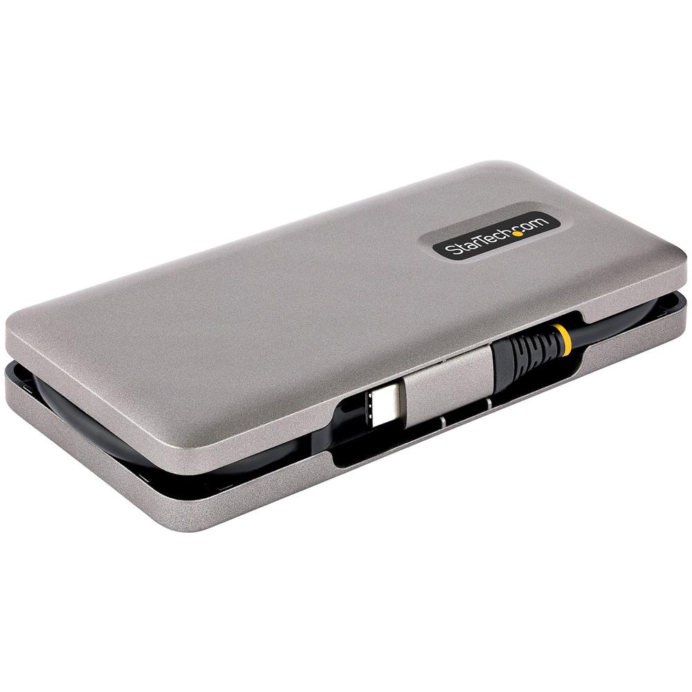 StarTech.com Hub USB-C a 4 porte - Multipresa USB Type-C Portatile con Power Delivery 100W Pass-Through - Ciabatta USB 3.1 10Gbps con cavo avvolgente da 25 cm - Splitter/Replicatore di Porte USB-C 3.2 con PD 100W - Foto 2
