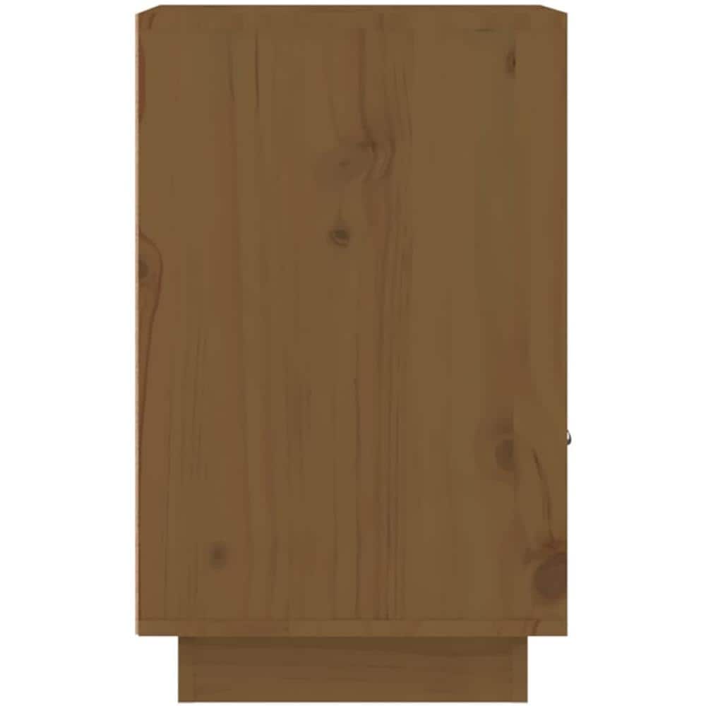 Comodini Miele 2 Pz 40x34x55 Cm In Legno Massello Di Pino - Foto 9