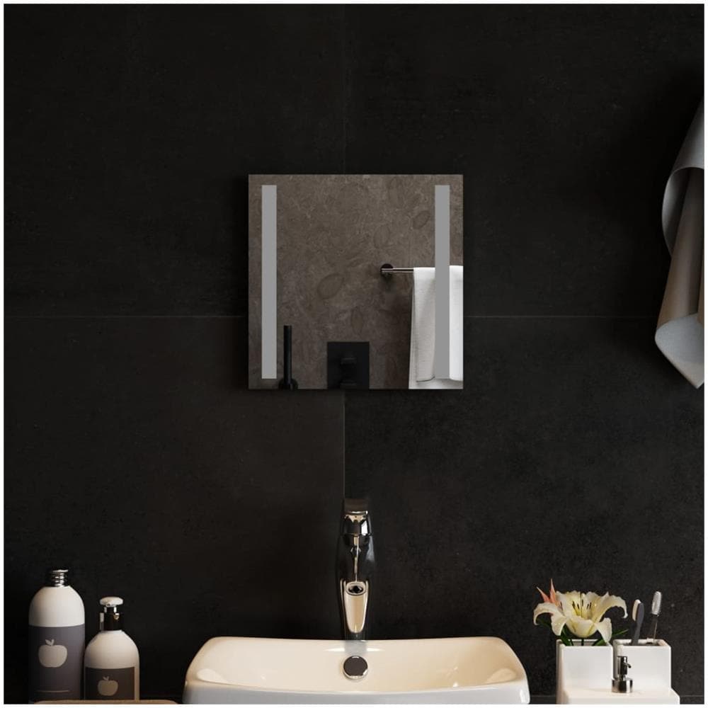 Specchio Da Bagno Con Luci Led 30x30 Cm - Foto 3