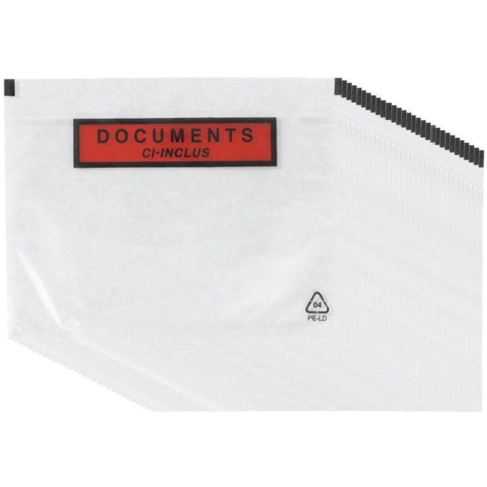 100 Buste Postali A5 Trasparenti Adesive - Foto 1