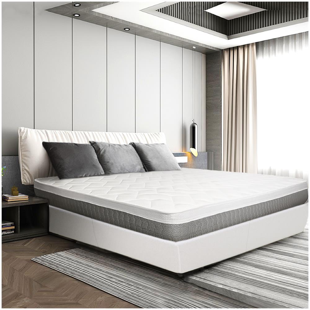 Materasso Memory 100 X 190 Singolo 100% Made In Italy | Ortopedico Medio Rigido | Sistema Di Alleviamento Dei Punti Di Pressione | Anallergico, Antibatterico E Antiacaro | Alta Traspirabilità | - Foto 1