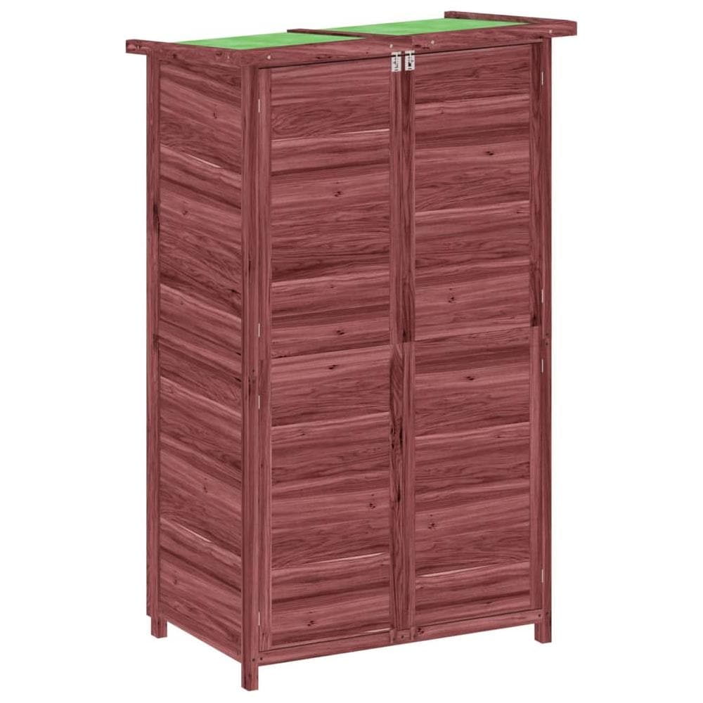 Rimessa Da Giardino Moka 83x57x140 Cm In Legno Massello Di Pino - Foto 2