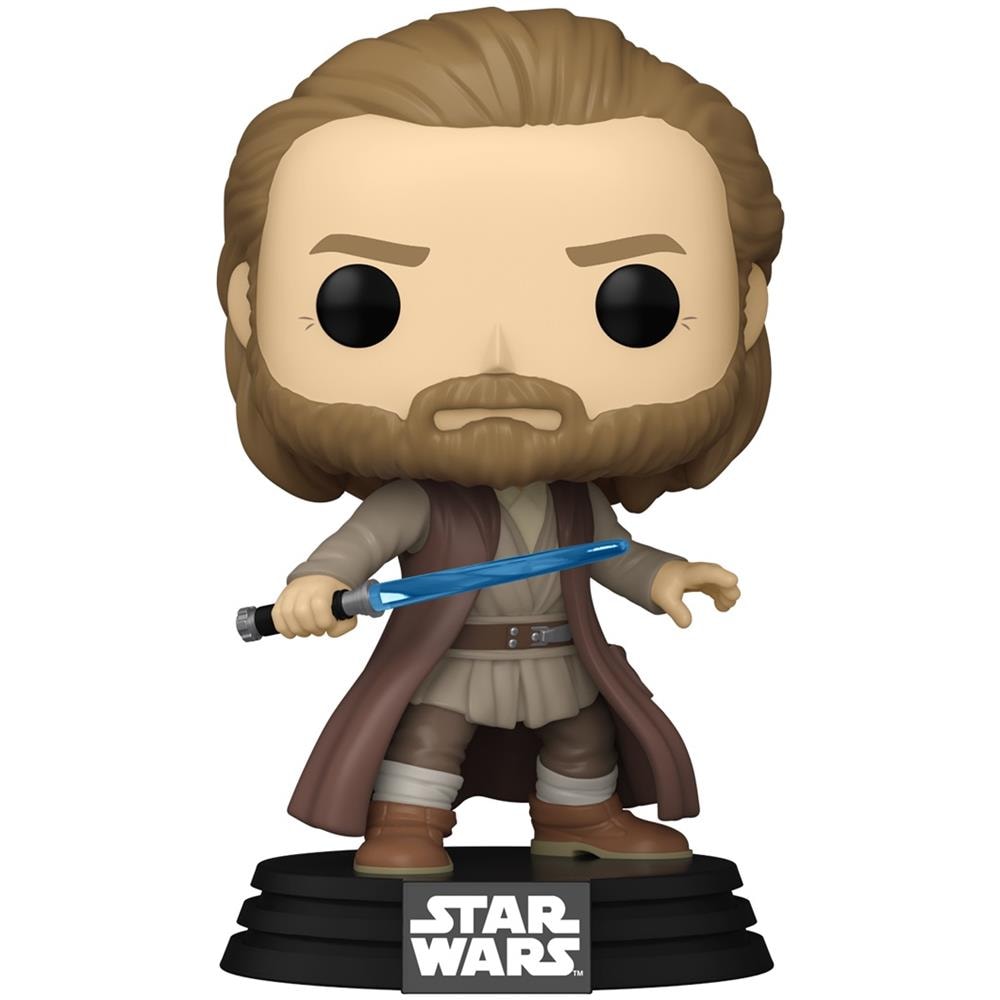Pop! Star Wars: Obi-wan Kenobi - Obi-wan Kenobi (battle Pose) - Foto 1
