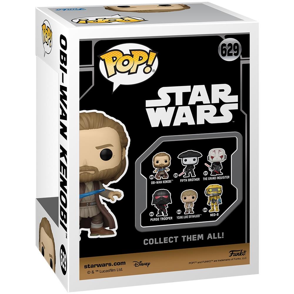 Pop! Star Wars: Obi-wan Kenobi - Obi-wan Kenobi (battle Pose) - Foto 3