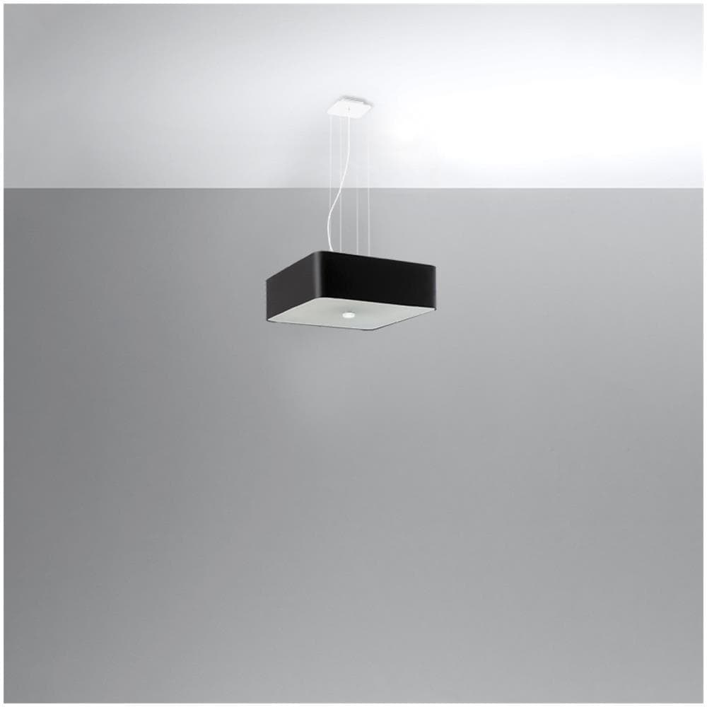 Lampadario Lokko 45 Nero Sl. 0774 - Minimalista Lampadari Nero 105x45x45 Cm - Foto 2
