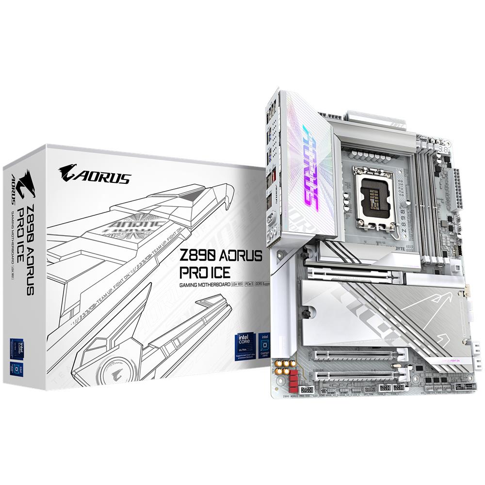 Scheda Madre Aorus Pro Ice WIFI Socket LGA 1851 Chipset Intel Z890 - Foto 1