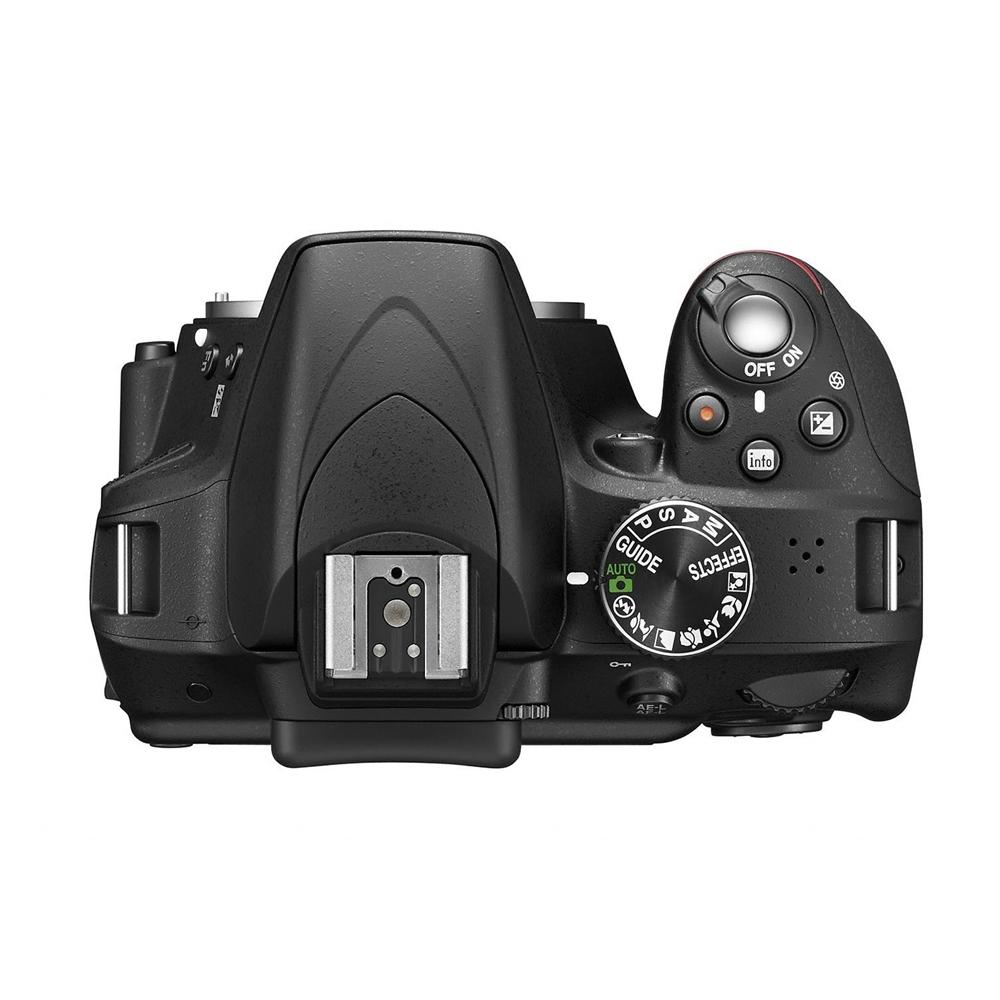 D3300 Nero Body Sensore CMOS DX 24Mpx Display 3'' Filmati Full HD Wi-Fi Ready  - Foto 3