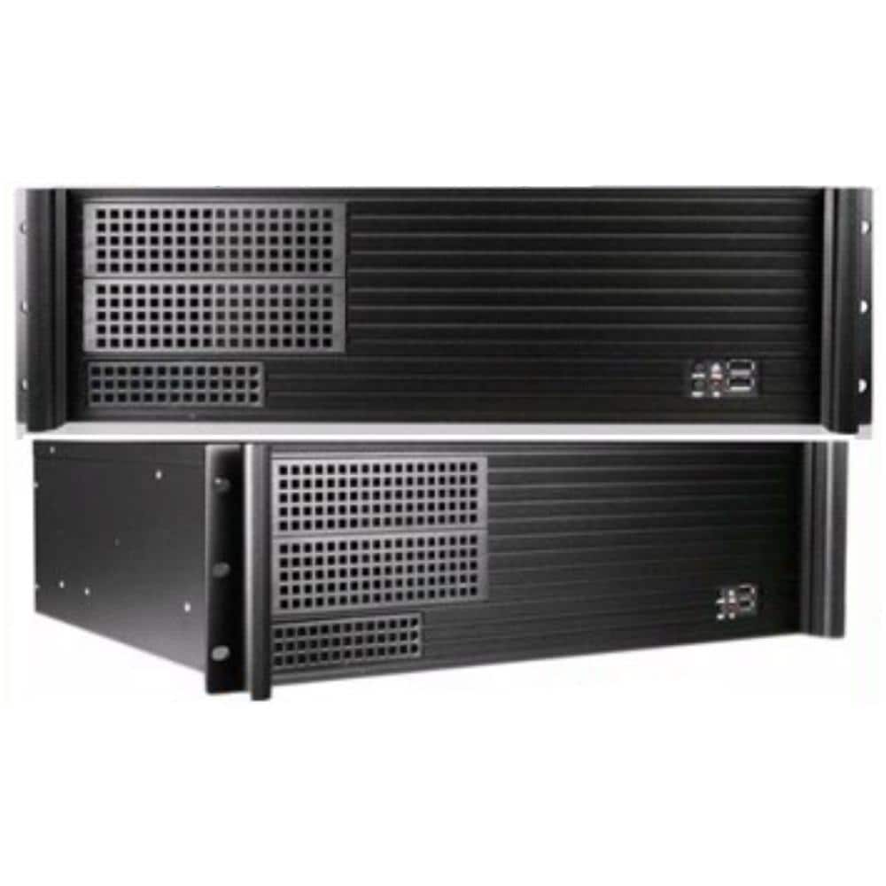 I-CASE MP-P4HX-BLK4 - Chassis Industriale Rack 19'' / Desktop 3U Ultra Compatto Nero - Foto 2