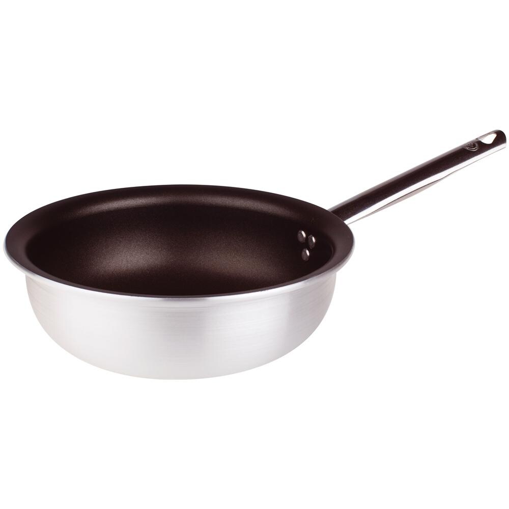 Padella Svasata per Mantecare Diametro 24 cm - Linea Alluminio Platinum 5 mm - Foto 2