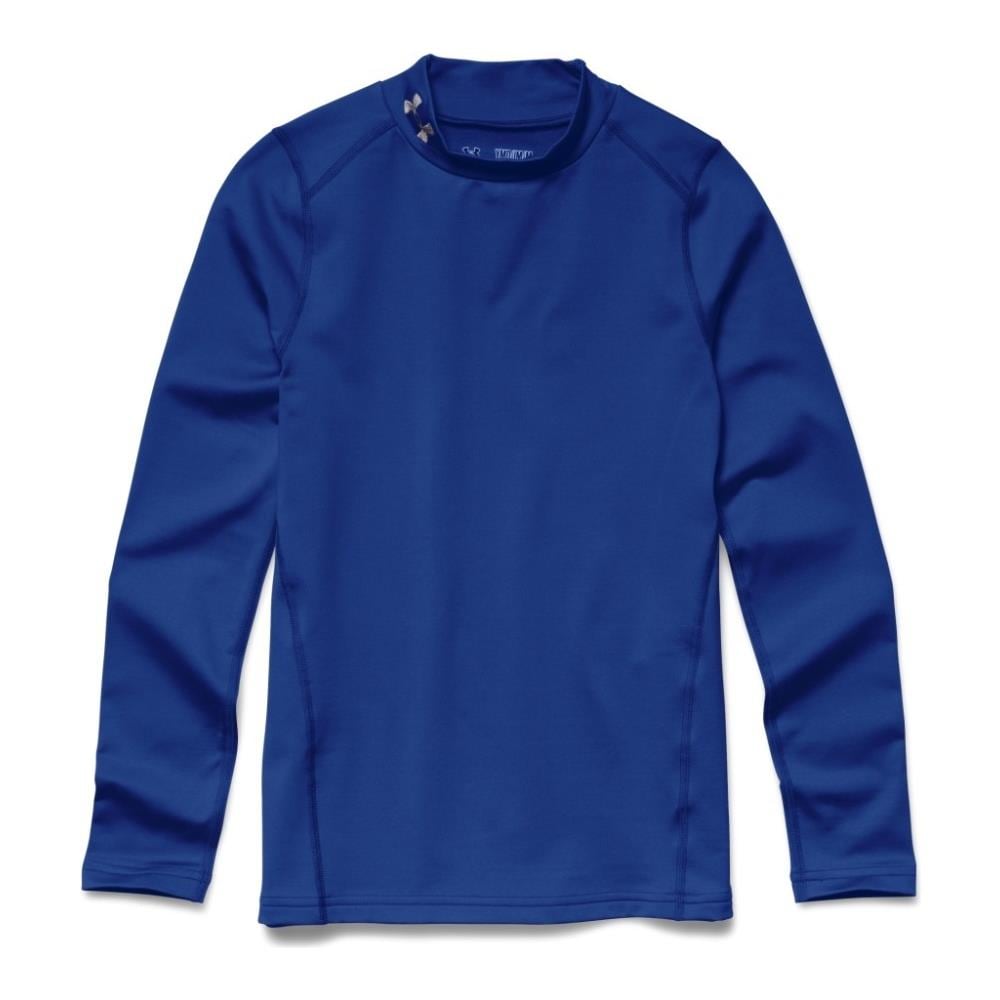 magliette under armour bambino blu