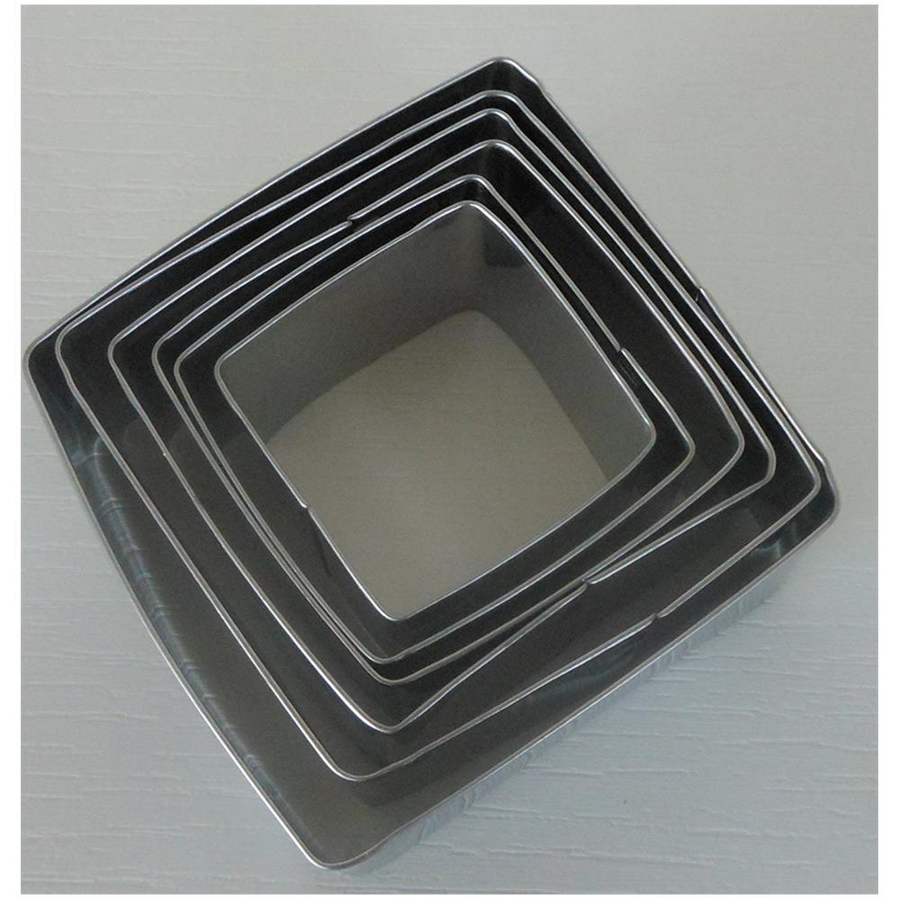 Tagliapasta Quadro 6 Pz Diam. 12 Cm H 3 - Foto 1